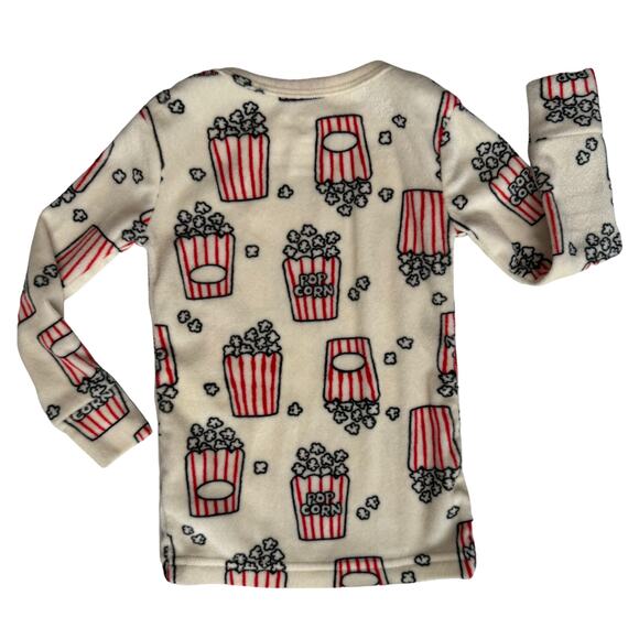 Cat & Jack Toddler Fleece Pajama Set Unisex 18M Popcorn Soft Cozy 2 Piece Winter - Picture 5 of 13